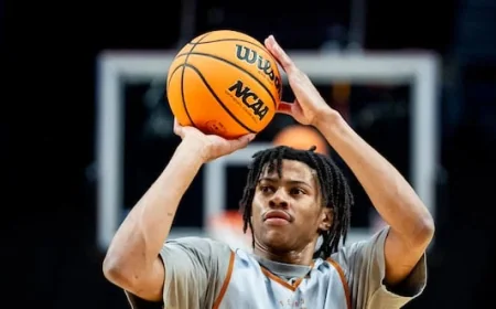 Texas Players Discuss NCAA Tournament Clash with Cougars – Deseret News