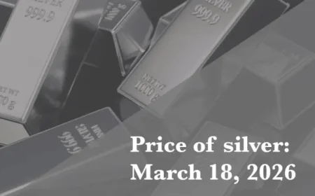 Silver Price Today: Tumbles Amid Stagflation Talk Despite Yearlong Surge