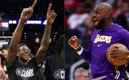 Bryce James draws LeBron’s NCAA Tournament push as Arizona opens March run