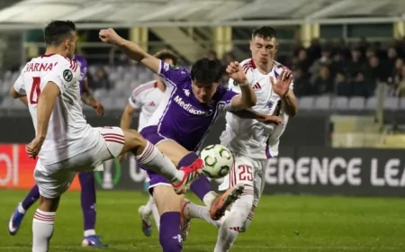 Fiorentina Held 0-0 in Poland: Ranieri’s Intervention, Christensen Slip and VAR Spotlight
