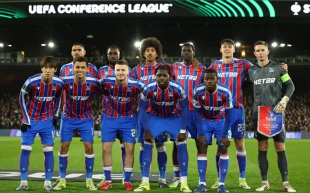 Aek Larnaca Vs Crystal Palace: From Sarr’s strike to a 23-day wait