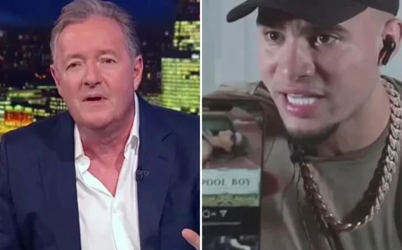 Piers Morgan Exits Show After Influencer’s Crude Comment on His Wife