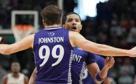 Johnston High Point: Chase Johnston’s Unusual Shot Profile Suddenly Matters in March