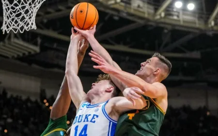 Top-Ranked Duke Overcomes First-Round NCAA Challenge from 16th-Seeded Siena