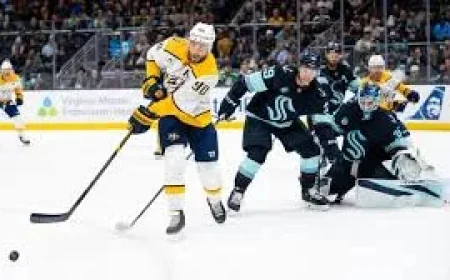 Kraken Vs Predators: At 8 p.m. ET, a watch guide turns a Thursday night into a small ritual