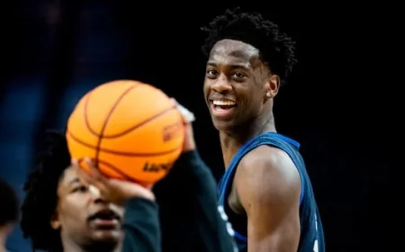 Freshman AJ Dybantsa Poised for March Madness Breakthrough