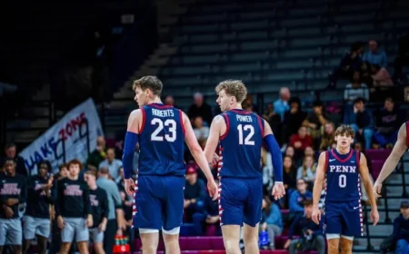 Tj Power’s illness clouds Penn’s NCAA opener as Ethan Roberts is ruled out