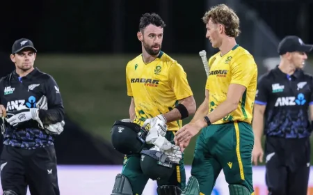 Nz Vs Sa: Two Contrasting Tests of Adaptation and Opportunity in a Five‑Match T20 Series