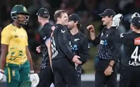South Africa National Cricket Team Vs New Zealand National Cricket Team Match Scorecard: Ferguson hails adaptability after Hamilton turnaround
