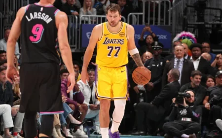 Heat Vs Lakers: Doncic’s 60 Caps a 100-Point Road Back-to-Back and Raises Hard Questions