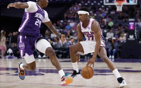 V. J. Edgecombe’s Breakout Night: Rookie Sparks 139-118 Win and a City Moment