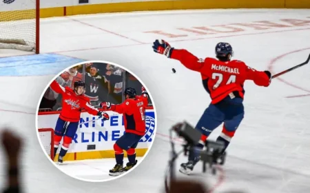 Connor McMichael Highlights Viral Moment Before Cole Hutson’s First NHL Goal