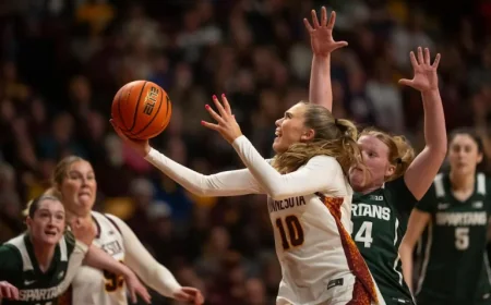 Women’s March Madness — women’s march madness: Scoggins: Gophers’ balance makes them NCAA tournament threat