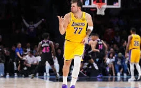 Lakers Night of Records: Doncic’s 60 and LeBron’s Milestone Power a 134-126 Thriller