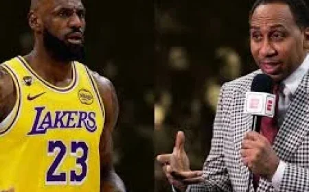 Stephen A Smith Shelves LeBron Feud, Praises New Lakers Role as Win Streak Builds