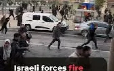 Eid Prayer as Jerusalem’s Al-Aqsa closure forces worshippers outside the Old City walls