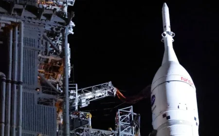 Nasa Artemis Rocket Launch: Rocket Rolls Back to Pad as Engineers Target Early‑April Window