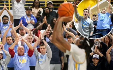 Long Island University Basketball and the two outsiders who turned empty seats into ‘Fins Up’