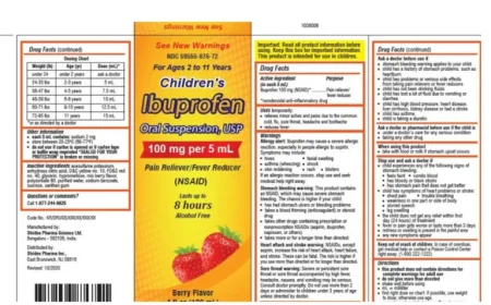 Strides Pharma Recalls Children’s Ibuprofen Due to Contamination