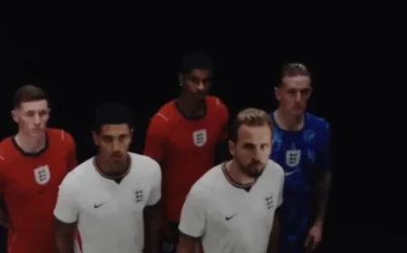 England Kit Released for 2026 World Cup as Nike Returns to Classic Red Away Design
