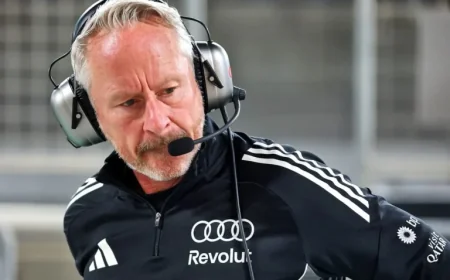 Audi F1 Team Principal Wheatley Departs Immediately