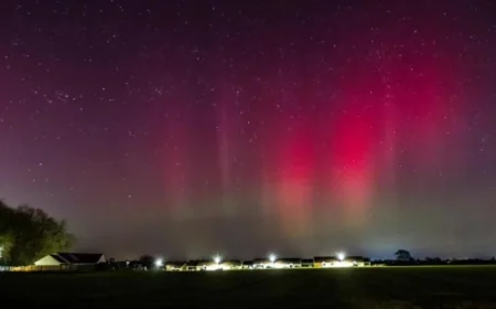 Northern Lights: Possibility of an Aurora Show Over Suffolk and Norfolk TONIGHT — What to Watch