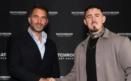 Eddie Hearn Slams Tom Aspinall’s UFC Contract as Disgraceful