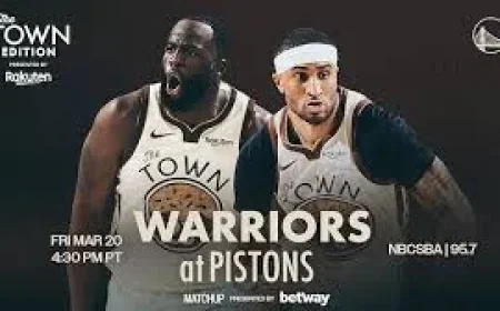 Pistons Vs Warriors: Schedule Strain and Projections Expose Unseen Stakes