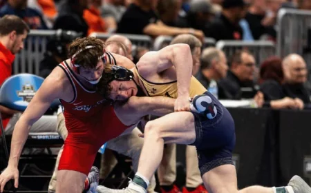 Ben Davino at the 2026 NCAA Wrestling Championships: Quarterfinal Spotlight as Friday’s Session Begins (ET)