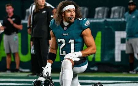 Eagles Trade Safety Sydney Brown to Falcons