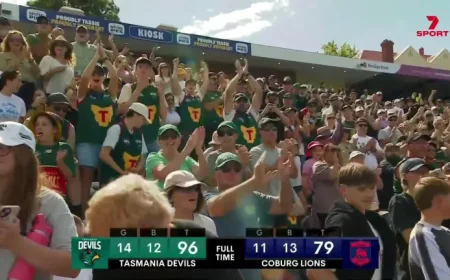 Gws Giants Vs St Kilda: Tassie stuns with VFL history as injury drama unfolds