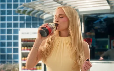 Lindsay Lohan fronts Health-Ade’s new kombucha push as the brand bets on “follow your gut”