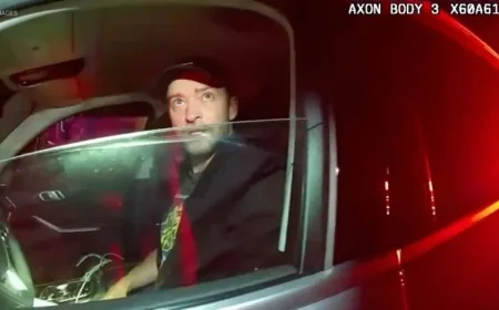 Justin Timberlake’s 2024 DUI Arrest Video Released by Police