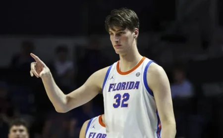 Olivier Rioux: 7-Foot-9 Gator Becomes Tallest Player in NCAA Tournament — A March Madness Moment
