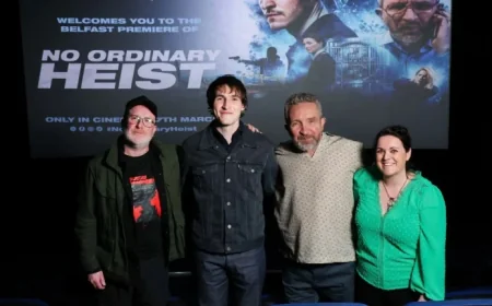 Eddie Marsan Anchors Belfast Premiere in New Film About £26.5m Northern Bank Robbery