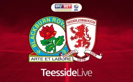 Blackburn Rovers Vs Middlesbrough: Stakes, Team News and a Weekend That Could Change the Table