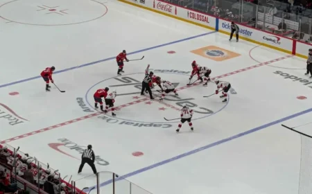Capitals Triumph Over Devils 2-1 in Metro Division Battle