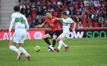 Elche C. F. – R.c.d. Mallorca at the Martínez Valero: a “super determining” test as the run-in begins