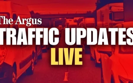 A27 Crash halts traffic near Lewes as lane closures disrupt both carriageways