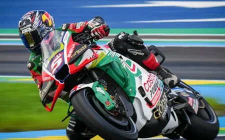 Motogp Brazil: Zarco storms to Friday P1 as rain scrambles Goiania practice