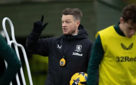 Middlesbrough: 3 Training Changes Kim Hellberg Has Rolled Out This Week to Improve Goalscoring