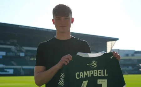 Pafc secures milestone talent: Seb Campbell, youngest-ever goalscorer, signs first pro deal