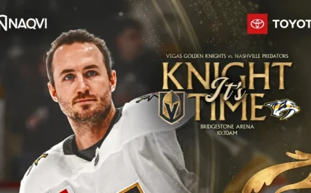 Golden Knights Vs Predators, a Midday Faceoff That Turns a Road Arena Into a Test of Response
