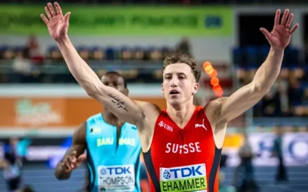 Heptathlon: Ehammer’s Six-Event Surge Puts Ashton Eaton’s 6645 World Record in Reach