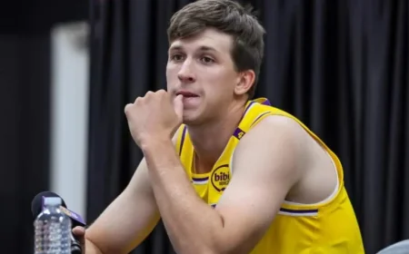 Los Angeles Lakers Announce Austin Reaves Update