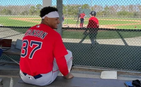 Red Sox Prospect Anthony Eyanson Excels in Spring Breakout Performance