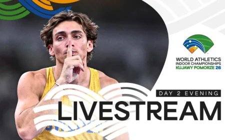 Trey Cunningham and the Day 2 Evening Session — Live now! World Athletics Indoor Championships Kujawy Pomorze 2026