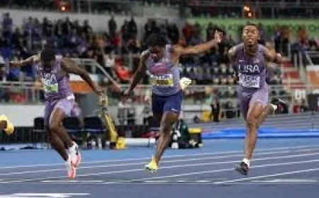 World Athletics Championships 2026: Anthony stuns field, Azu edged out by 0.01s