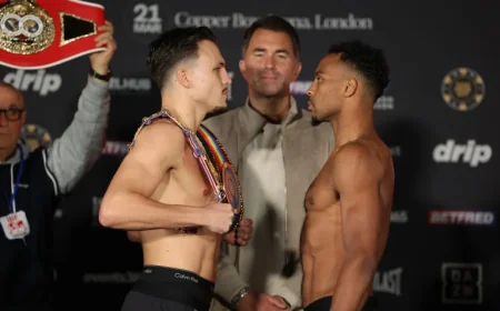 Tyler Denny in the Spotlight: How George Liddard’s Copper Box Defense Could Reorder Britain’s Middleweight Picture