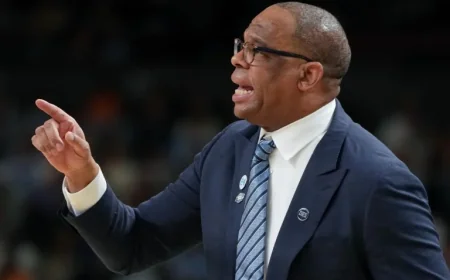 North Carolina’s Potential Cost to Replace Hubert Davis After March Madness Loss